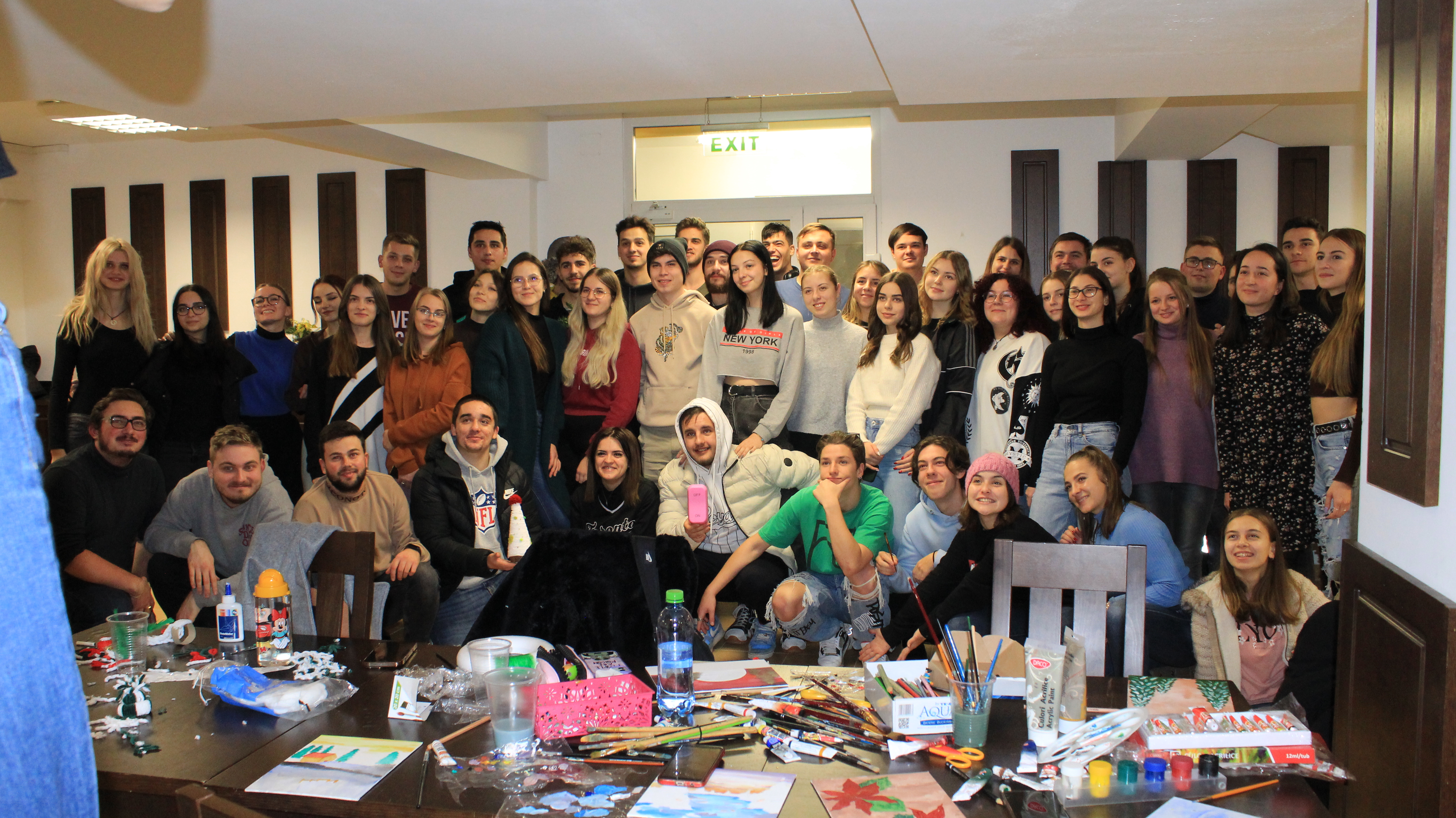 Voluntari la atelier